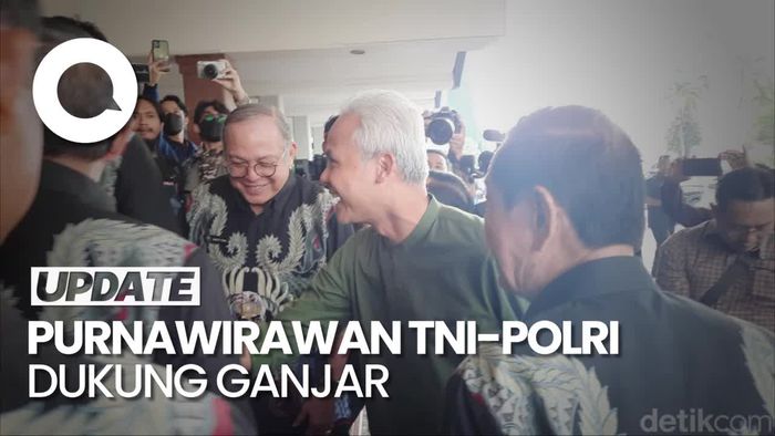 Hadiri Ngopi Bareng Relawan, Ganjar Dapat Masukan dari Purnawirawan TNI-Polri