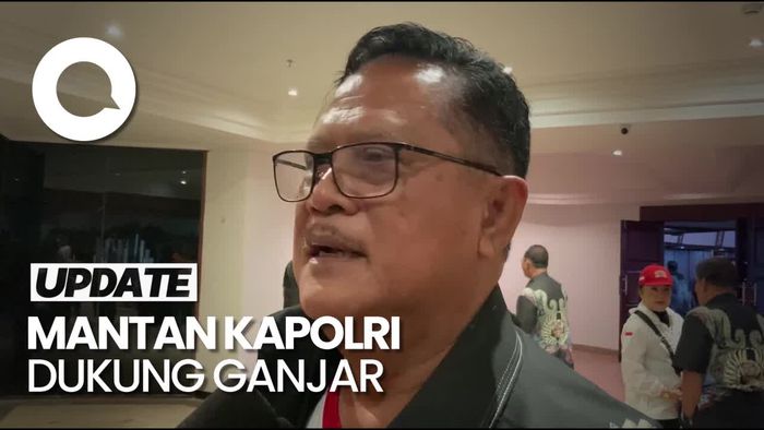 Mantan Kapolri Dai Bachtiar Nyatakan Dukung Ganjar di Pilpres 2024