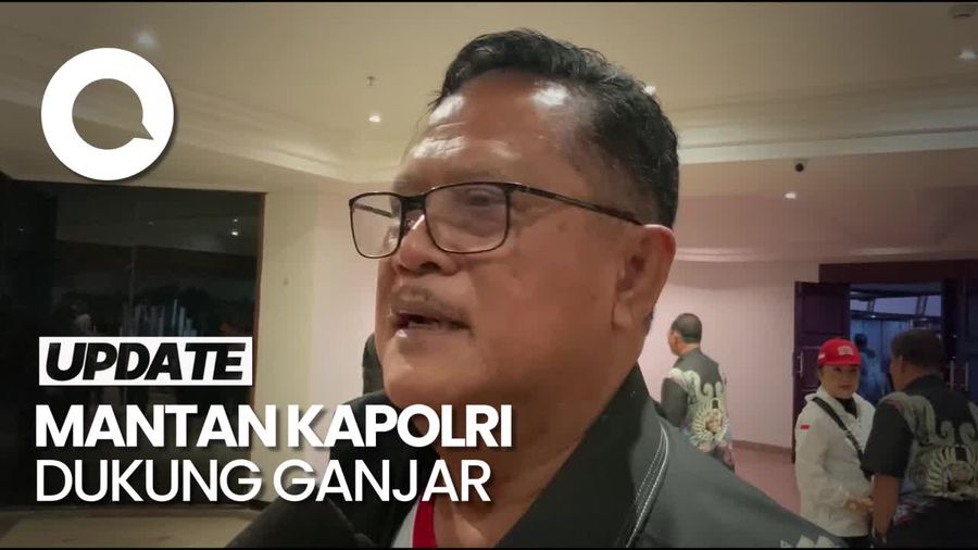 Mantan Kapolri Dai Bachtiar Nyatakan Dukung Ganjar di Pilpres 2024
