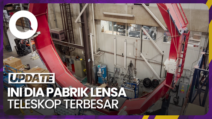 Melihat Pabrik Lensa Teleskop Terbesar di Dunia