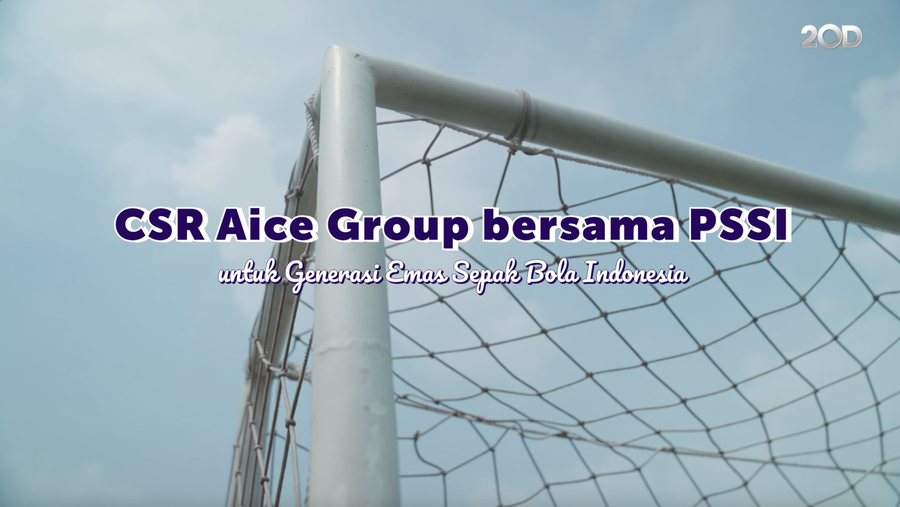 Seremoni Penyerahan 10.000 Es Krim dan 500 Bola Aice Group bersama PSSI untuk Sekolah Sepak Bola di Indonesia