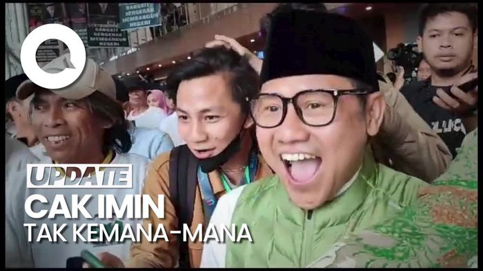 Prabowo Minta Jangan Kemana-mana, Cak Imin: Saya di Sini Kok