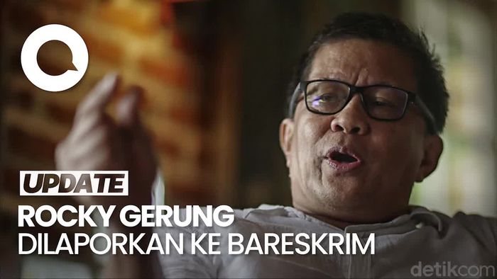 Rocky Gerung Dilaporkan ke Bareskrim Gegara Diduga Hina Jokowi