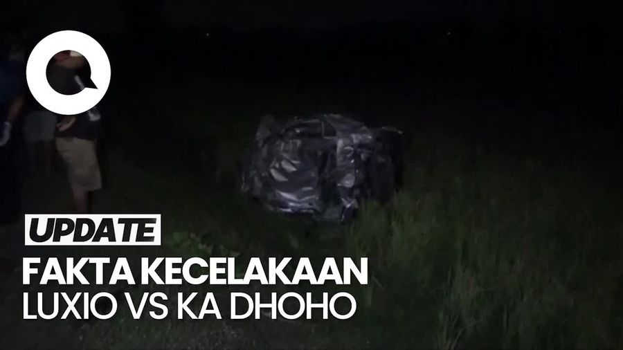 Tragedi Maut Mobil Luxio Vs KA Dhoho Tewaskan 6 Orang di Jombang