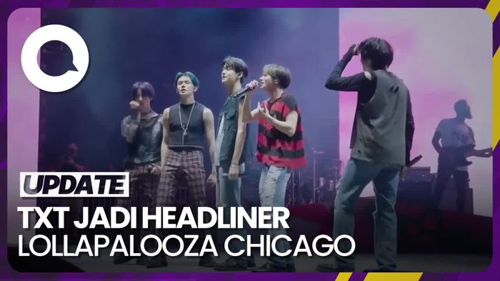 Semangat TXT Jelang Penampilan di Lollapalooza Chicago Pekan Ini