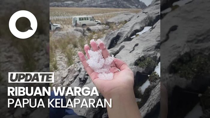 BNPB: Ribuan Warga di Papua Kelaparan Akibat Cuaca Dingin