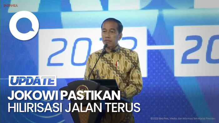 Jokowi Tegaskan Hilirisasi Jalan Terus Sebab Negara Untung Besar