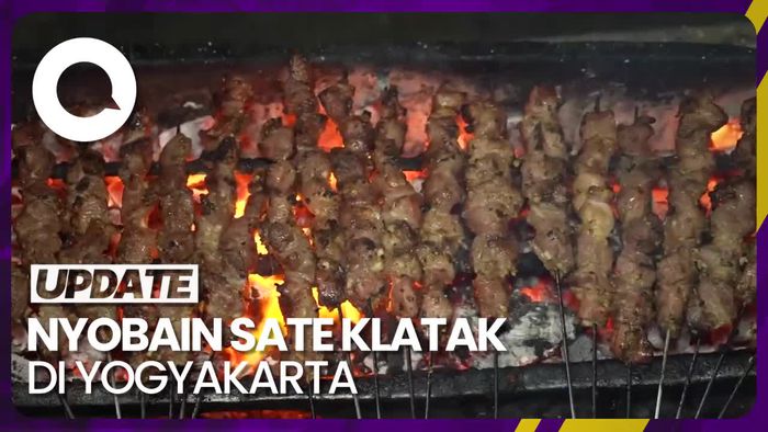 Bikin Laper: Manis Gurih Sate Klatak Daging Kambing