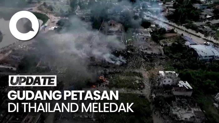 Gudang Petasan di Thailand Meledak, 9 Orang Tewas-Ratusan Terluka