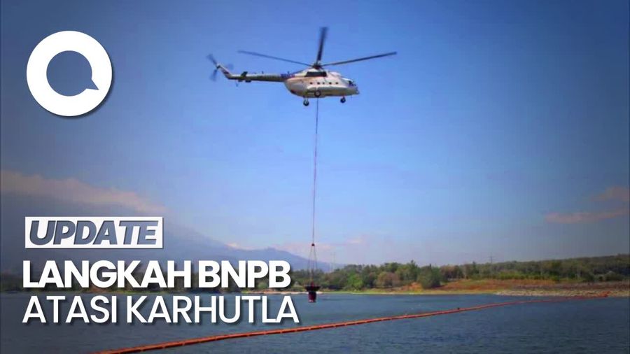 Atasi Karhutla, BNPB Siapkan 31 Helikopter Water Bombing