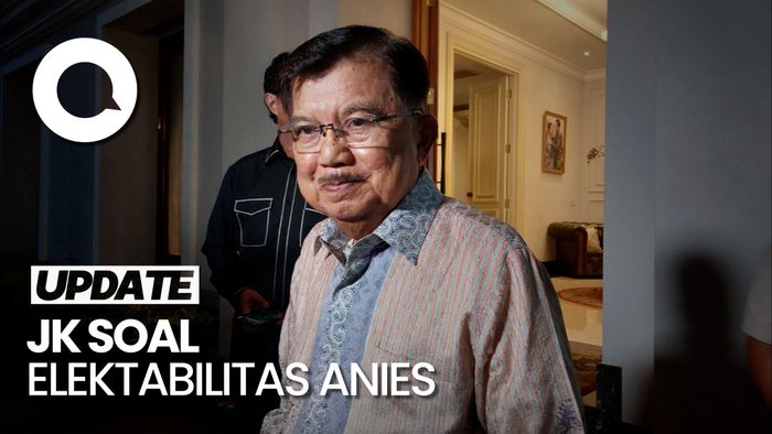 JK Ungkit Survei Anies di Pilgub DKI: Terendah Tapi Kemudian Terpilih