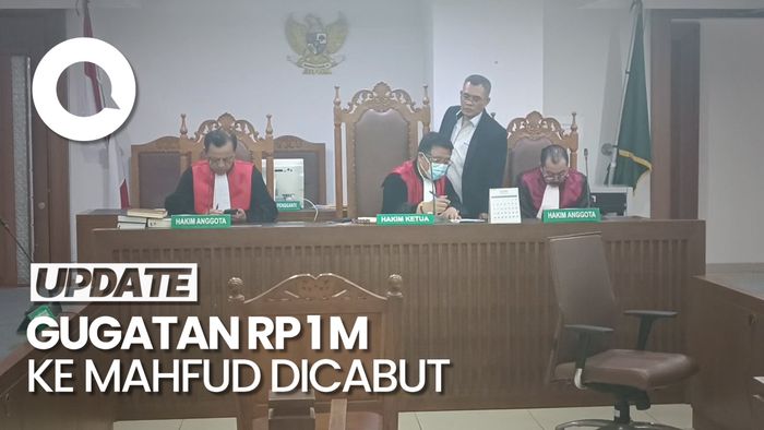 Sepakat Berdamai, Gugatan Perkomham ke Mahfud Md Dicabut