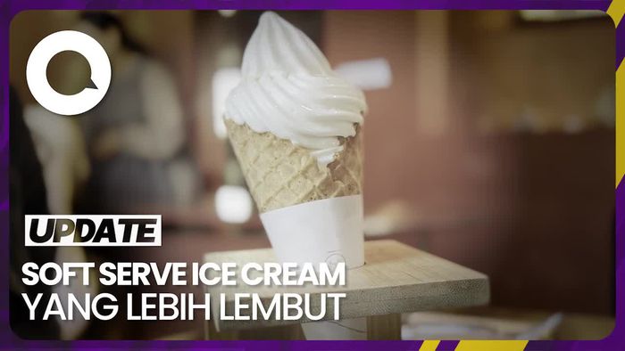 Mencicipi Soft Serve Ice Cream Viral di Canggu