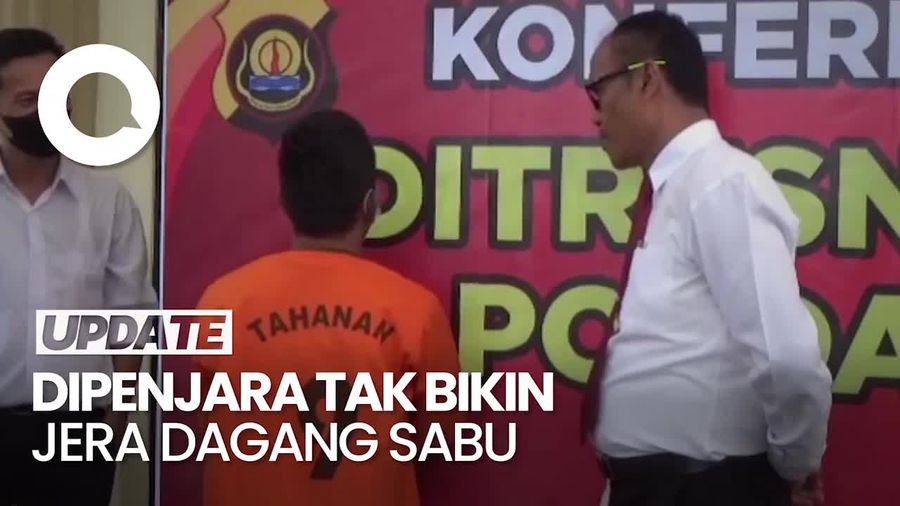 Terlalu! 3 Kali Dibui, Residivis di Jambi Nekat Jadi Pengedar Sabu Lagi
