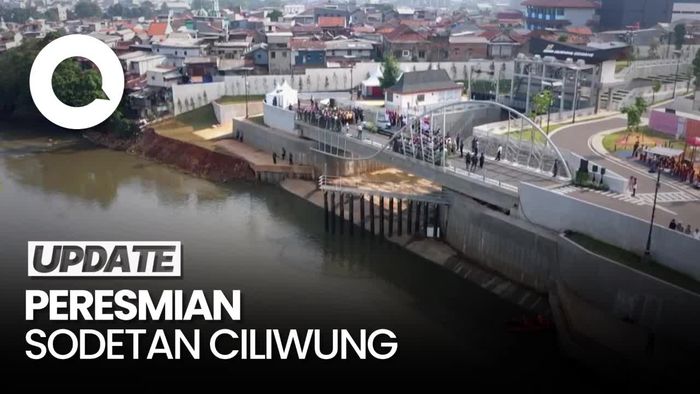 Jokowi Resmikan Sodetan Ciliwung: Hampir 11 Tahun, Alhamdulillah Selesai