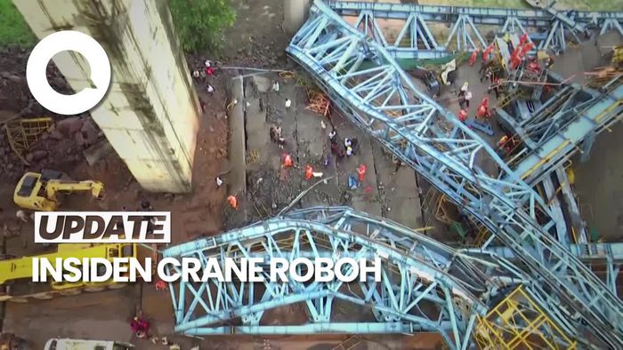 Crane Roboh di India, 17 Pekerja Tewas