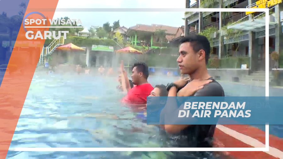 Relaksasi Tubuh Dengan Berendam Air Panas di Garut