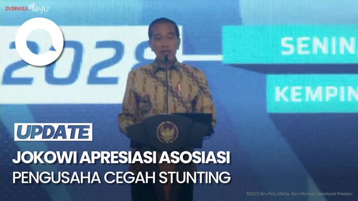 Jokowi Senang Pengusaha Bahas Atasi Stunting: Biasanya Bicara Cuan