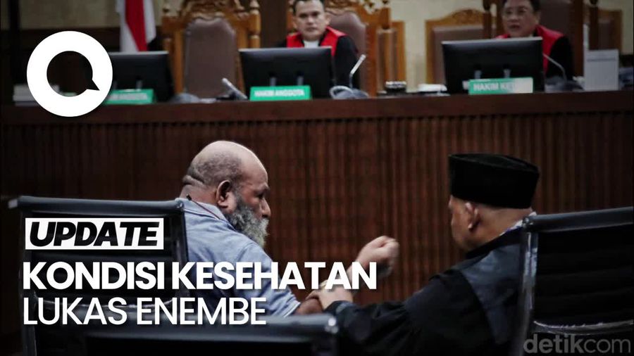 Hakim Minta Keluarga Ingatkan Lukas Enembe Disiplin Minum Obat