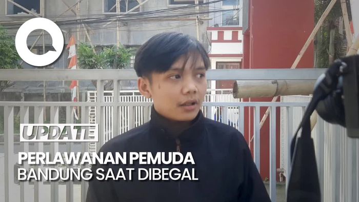 Momen Pemuda Bandung Bikin Duo Begal Kocar-kacir