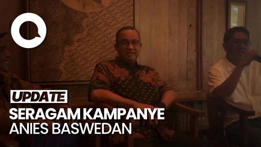 Anies Ditanya soal Seragam Kampanye: Yang Penting Tak Ganti di Tengah Jalan