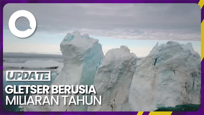 Gletser Tertua di Dunia Ada di Ladang Emas Tandus Afrika