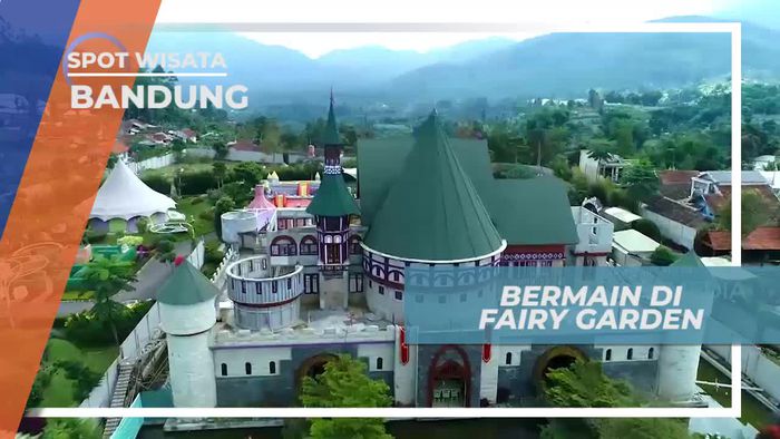 Berkunjung ke Fairy Garden, Wisata Seru Keluarga di Bandung