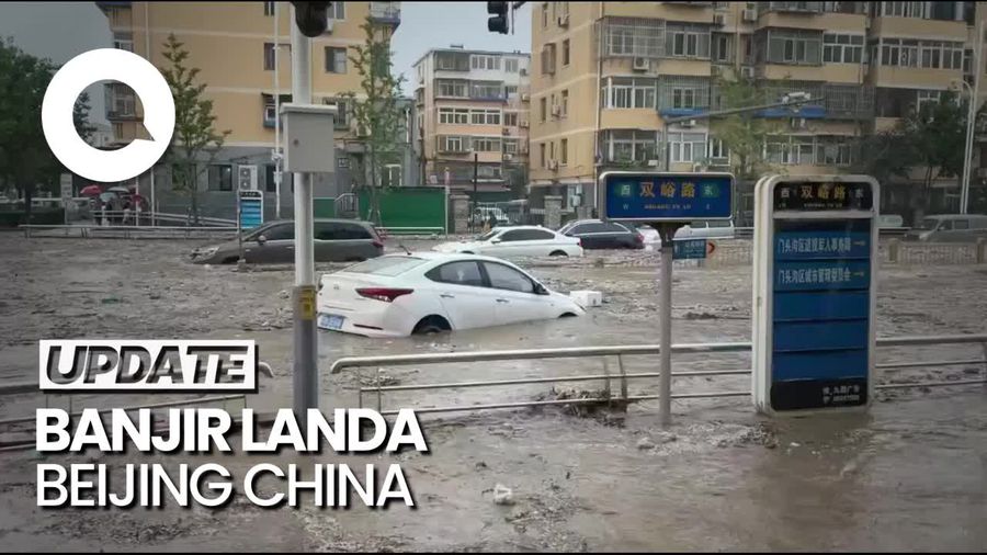 11 Orang Tewas dan 27 Hilang Akibat Banjir di Beijing