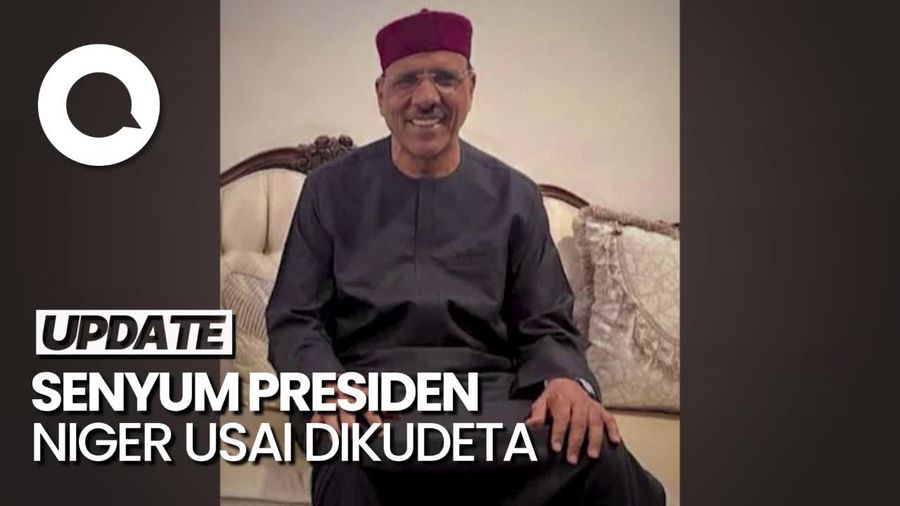 Penampakan Perdana Presiden Niger Usai Dikudeta-Ditahan Militer