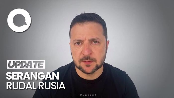 Zelensky Minta Rusia Disanksi Tegas Buntut Serangan Rudal ke Ukraina