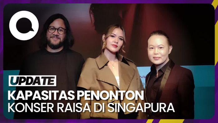 Konser Raisa di Singapura Berkapasitas 2 Ribu Penonton 