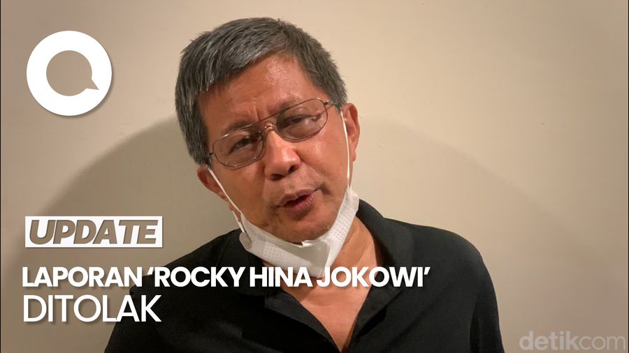 Ini Alasan Laporan Relawan Jokowi Kepada Rocky Gerung Ditolak Polisi