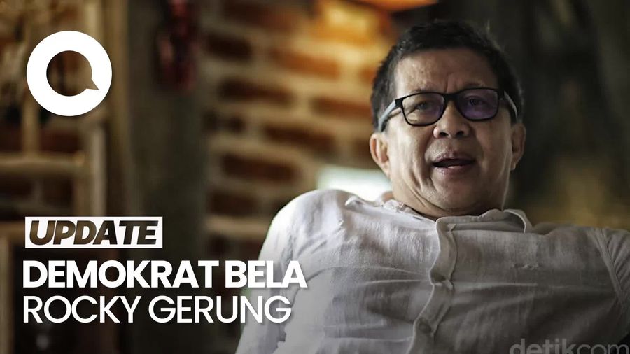 Partai Demokrat Bela Rocky Gerung: Relawan Jokowi Sedikit-sedikit Lapor Polisi