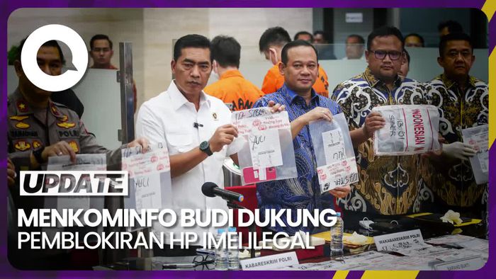 Menkominfo Budi Bicara soal Rencana Pemblokiran 191 Ribu HP IMEI Ilegal