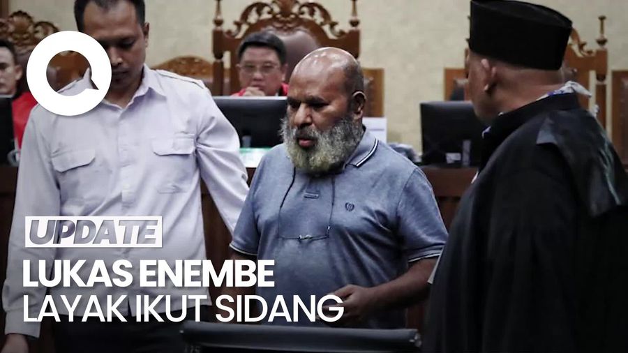 Jaksa Bacakan Hasil Pemeriksaan Second Opinion Terkait Lukas Enembe