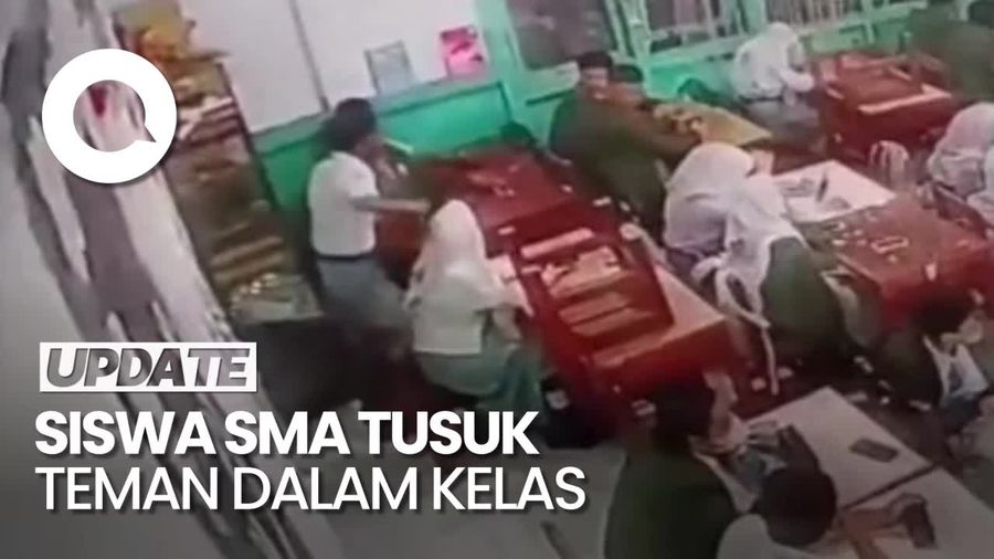 Detik-detik Siswa SMA di Banjarmasin Tusuk Teman Satu Sekolah