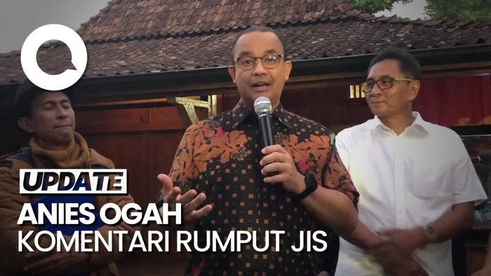 Anies soal Rumput JIS Tak Sesuai Standar FIFA: Saya Tak Mau Komentar