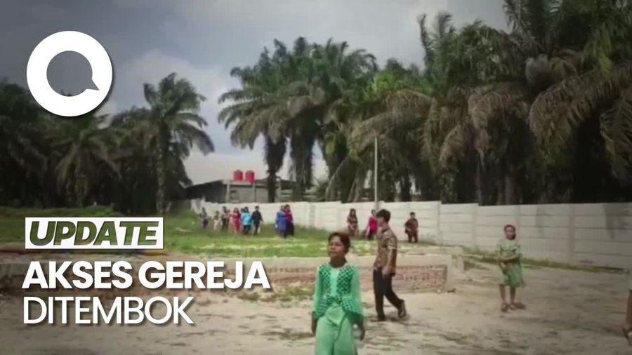 Akses Gereja Ditutup Tembok, Pemprov Jambi Cari Solusi Akses Gereja Ditutup Tembok, Pemprov Jambi Cari Solusi