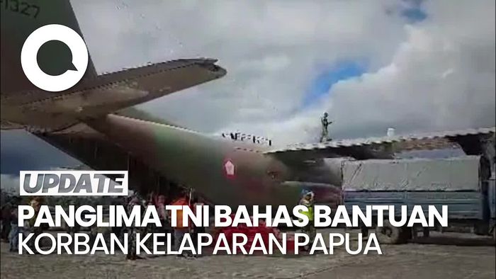 Panglima TNI Pastikan KKB Tak Ganggu Bantuan Korban Kelaparan Papua