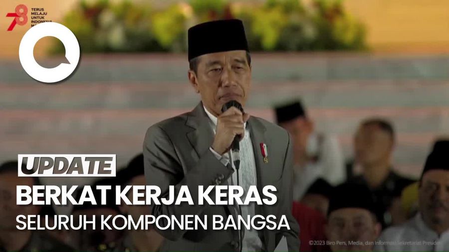 Jokowi Sebut 96 Negara Pasien IMF: Alhamdulillah Kita Bisa Kelola Ekonomi
