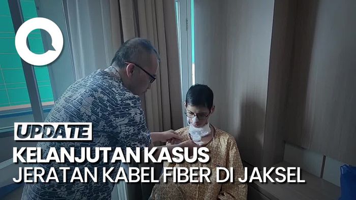 Keluarga Remaja Korban Jeratan Kabel Fiber Datangi Polda Metro Jaya
