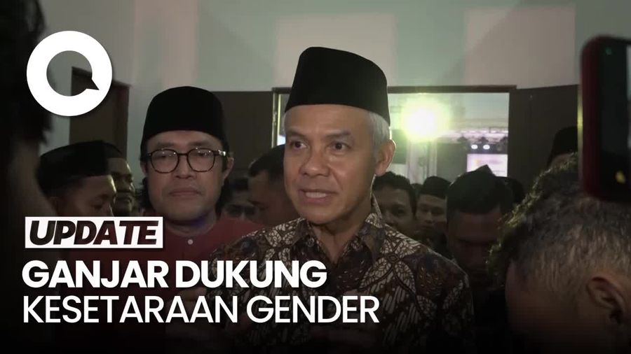 Ganjar Bertemu Ribuan Santriwati Cirebon, Dukung Kesetaraan Gender