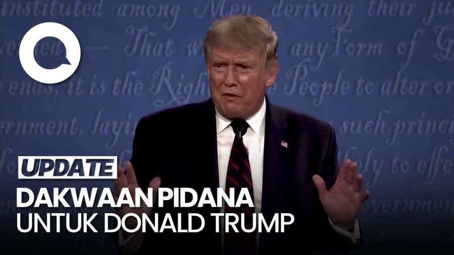 Trump Didakwa Coba Batalkan Pemilu 2020-Kerusuhan di Capitol 2021