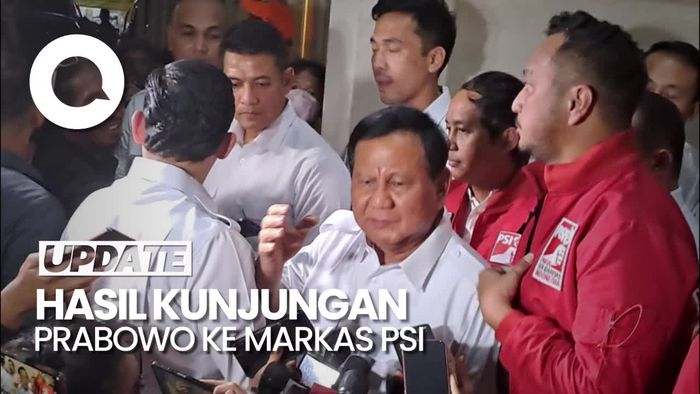 Prabowo Usai Diskusi Bareng PSI: Banyak Kecocokan