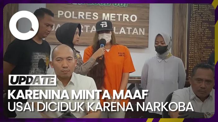 Penyesalan Karenina Usai Ditangkap Karena Narkoba