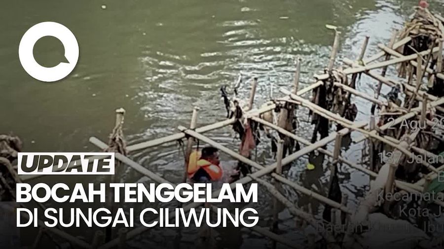 Bocah 12 Tahun Dilaporkan Tenggelam di Sungai Ciliwung saat BAB