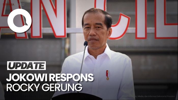 Disebut Rocky Gerung Bajingan, Jokowi: Saya Kerja Aja