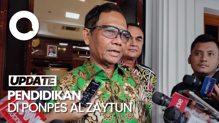 Mahfud Md Jamin Kelangsungan Pendidikan Ponpes Al Zaytun