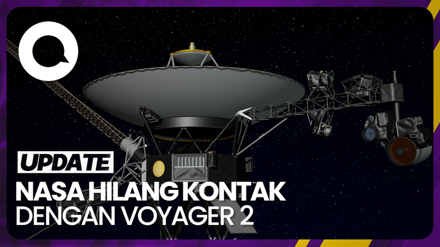 NASA Hilang Kontak dengan Voyager 2 yang Telah 46 Tahun Jelajahi Alam Semesta