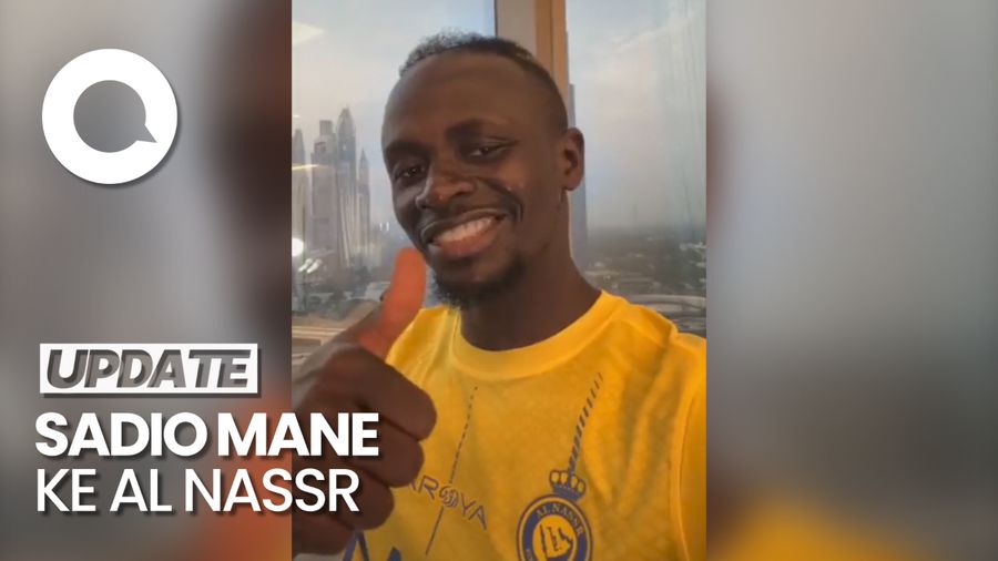 Resmi Bergabung, Sadio Mane Pamer Seragam Al Nassr
